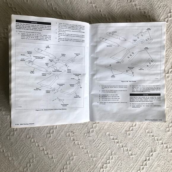 2003 Harley Davidson Touring Models Service Manual Repair Technician Original - Picture 3 of 8